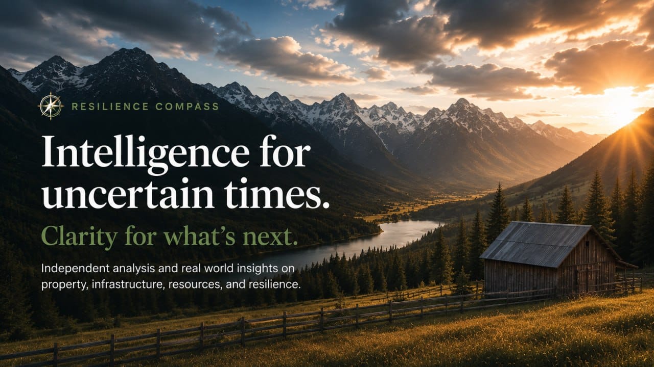 Resilience Compass — Intelligence for uncertain times. Clarity for what’s next.